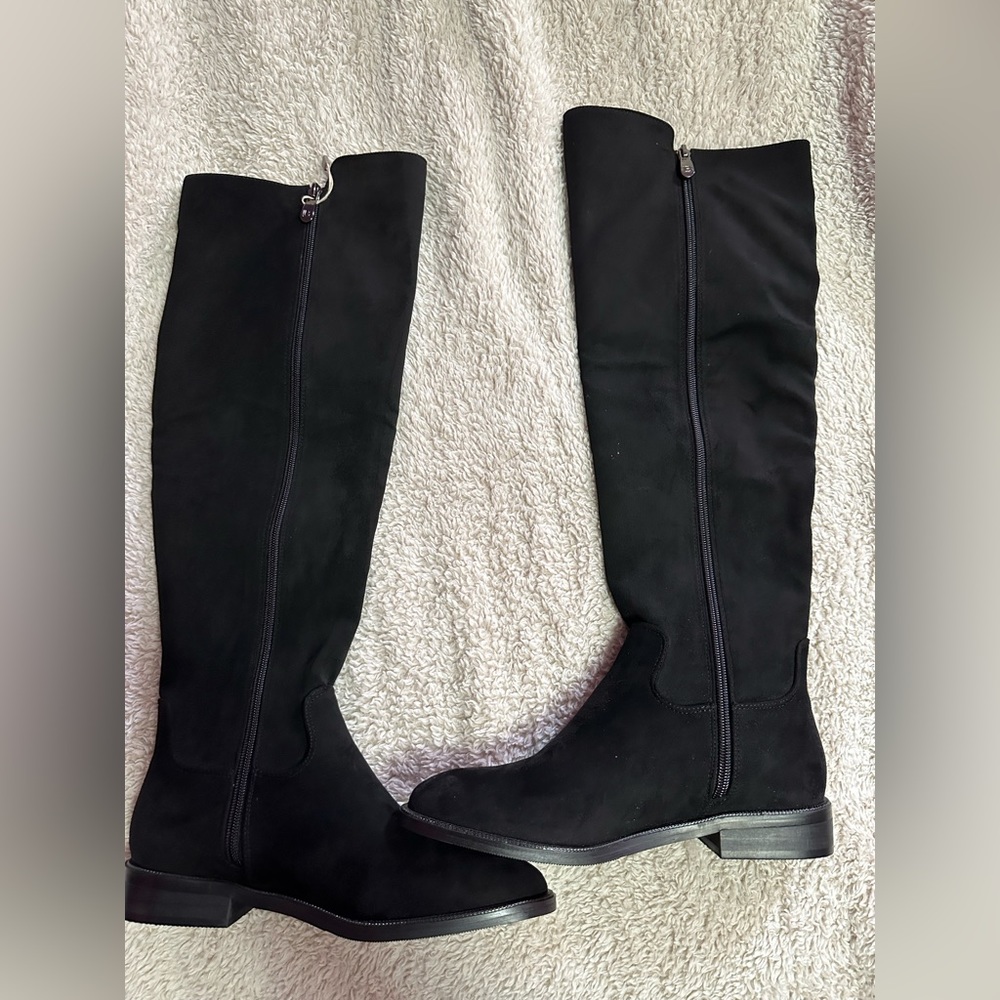 New Laura Biagiotti boots with box and dustbag.